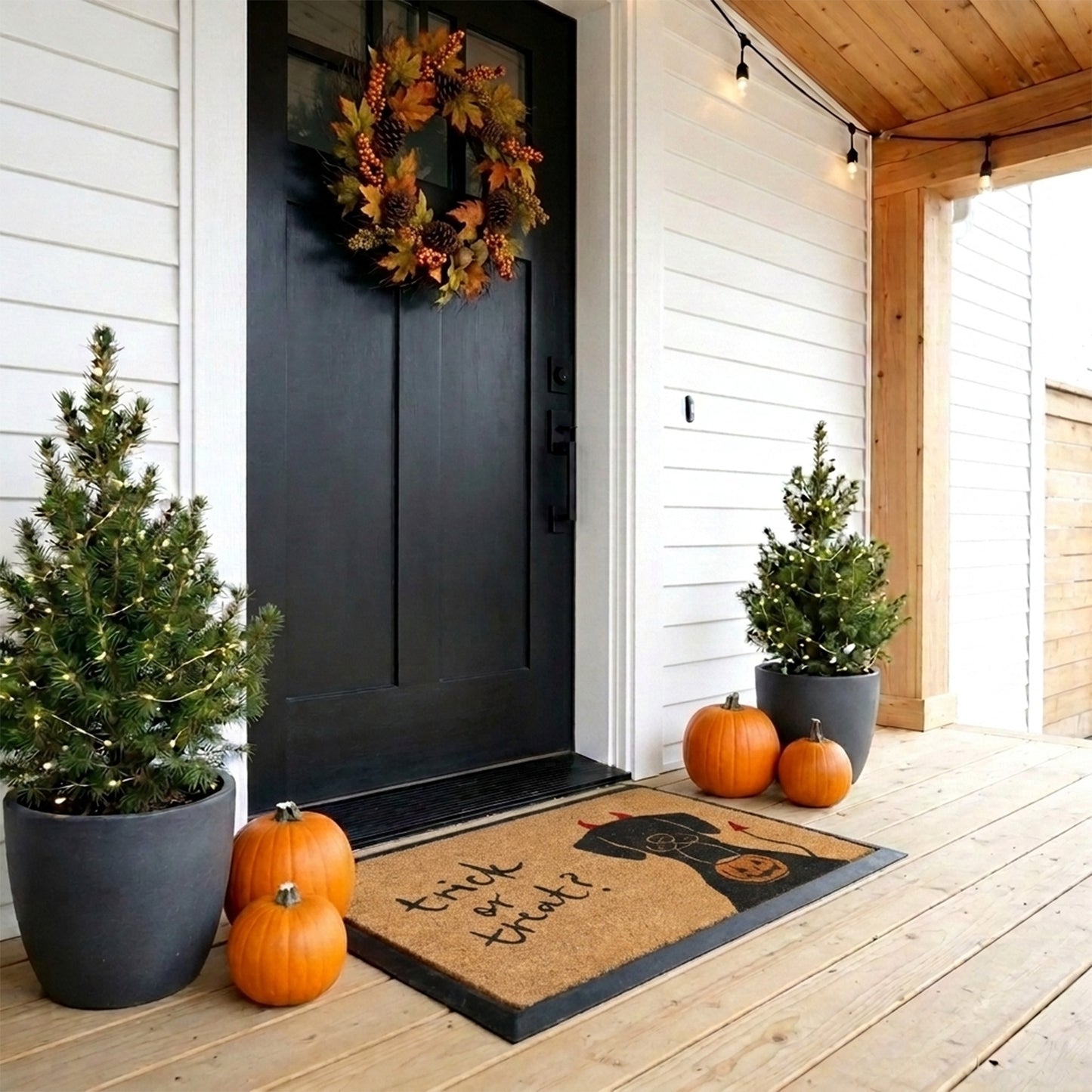 trick or treat+dog rectangular refill - 4C&D Home Furnishings