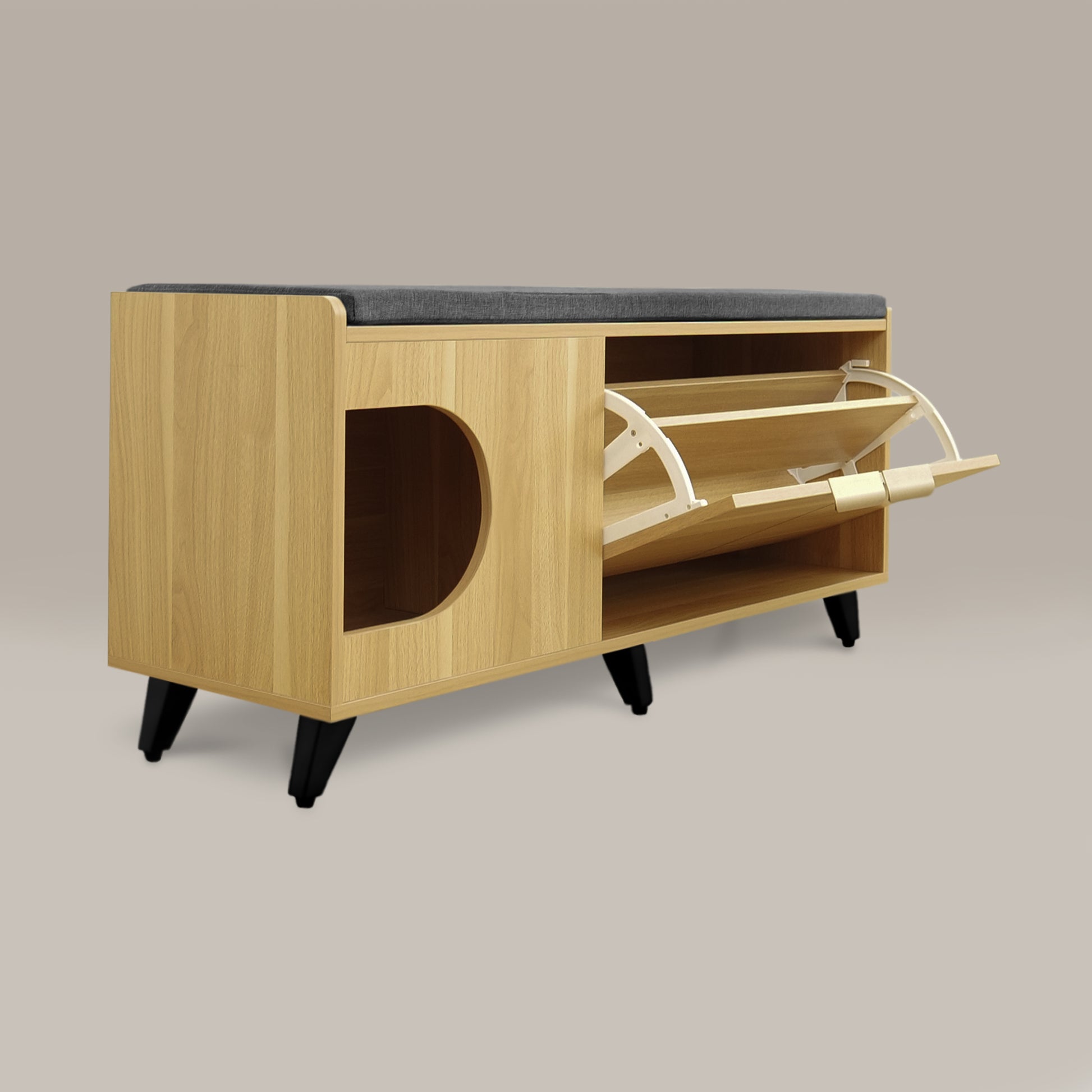 tucker shoe cabinet - 4C&D Home Furnishings