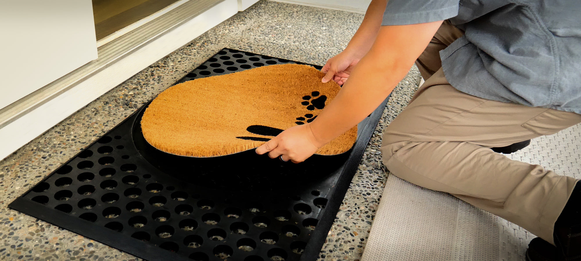 convertible entrance mats