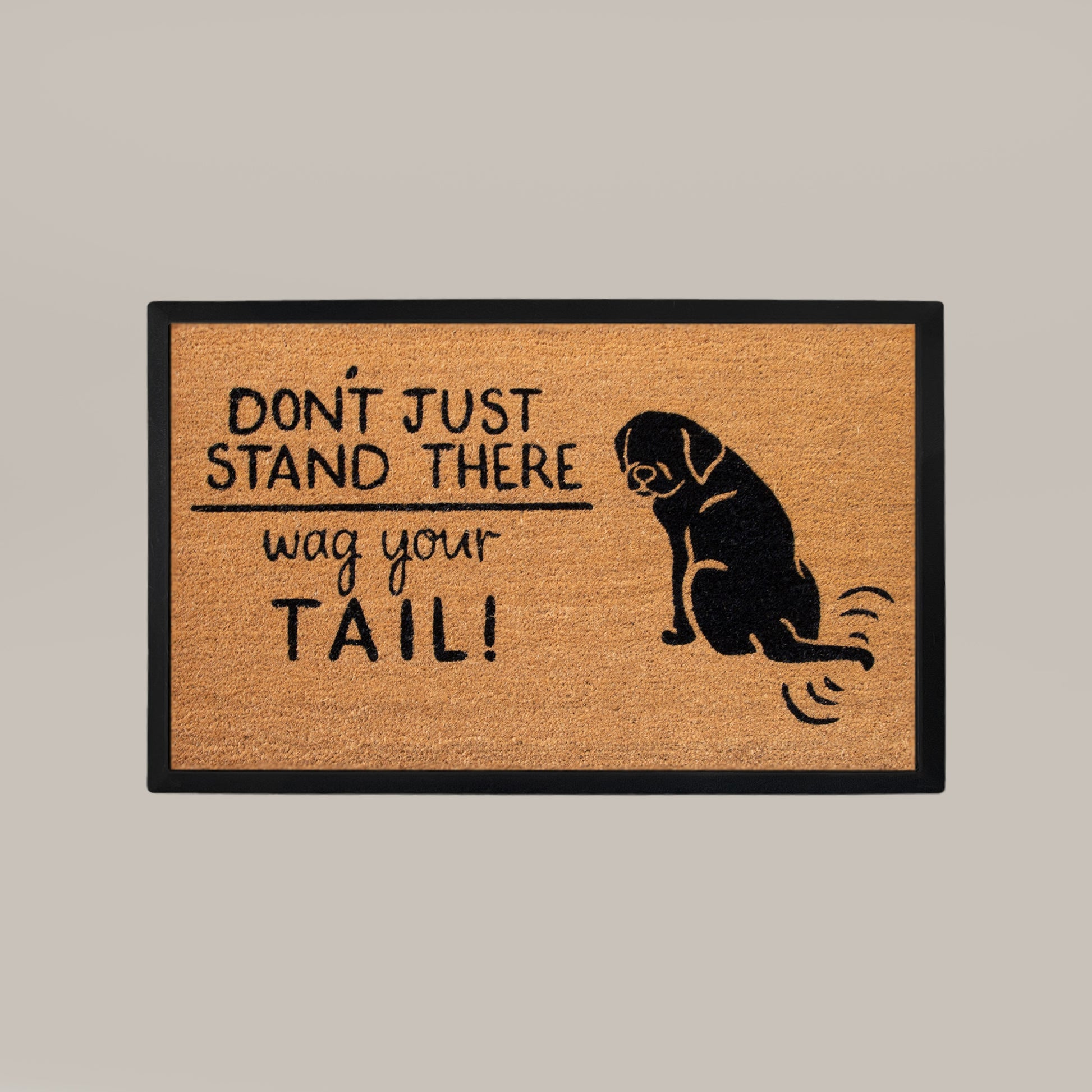 wag your tail rectangular doormat set - 4C&D Home Furnishings