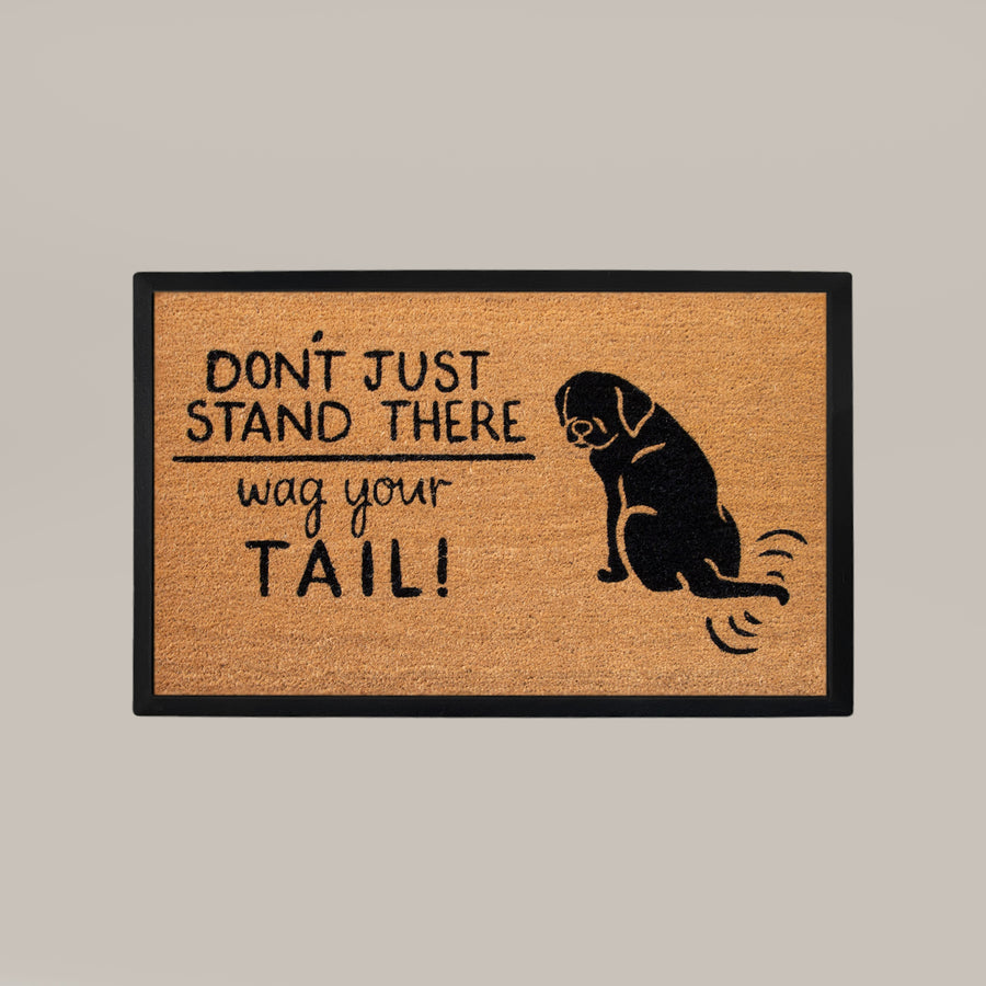 wag your tail rectangular doormat set - 4C&D Home Furnishings