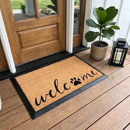 welcome + paw rectangular refill - 4C&D Home Furnishings