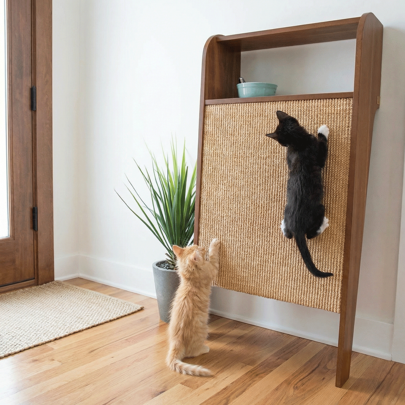 wesley wall cat scratcher - 4C&D Home Furnishings