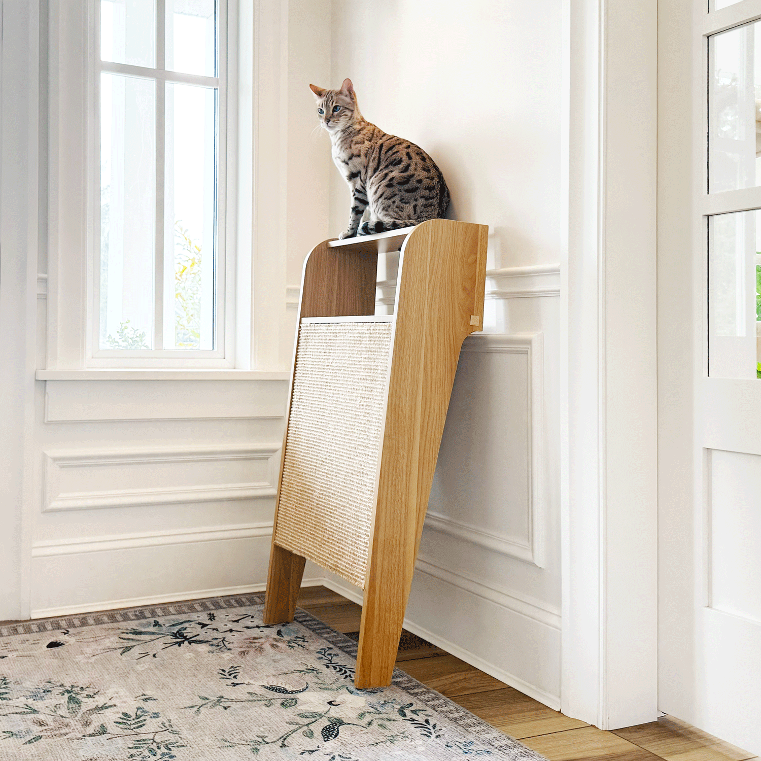 wesley wall cat scratcher - 4C&D Home Furnishings
